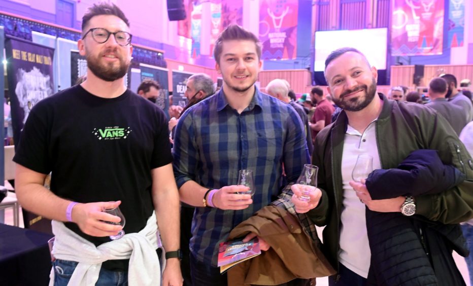 Festivalgoers had a dram good time at the National Whisky Festival.