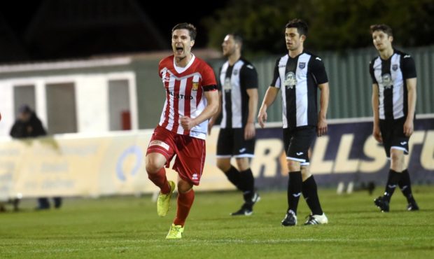 Graeme Rodger opened the scoring for Formartine United.