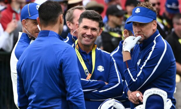 Team Europe captain Padraig Harrington during the second preview day of the 43rd Ryder Cup at Whistling Straits