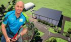Moray Sports Centre new CEO Iain Stokes is excited about the new tennis facility.
