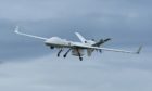 The new Protector drone has been running test flights at RAF Lossiemouth. Photo: Jason Hedges/DCT Media