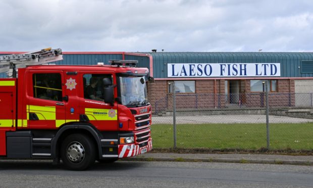 Fire crews were called to Laeso Fish on June 14. Photo: Kath Flannery/DCT Media