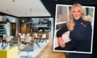 Michelle Mone at her new office space in Aberdeen