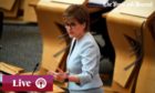 Nicola Sturgeon will give a Covid statement to parliament