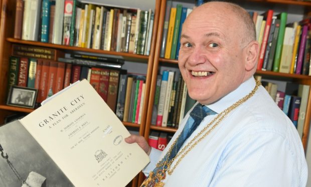 Lord Provost Barney Crockett has a keen interest in architecture - and has been recognised for his passion for social housing.