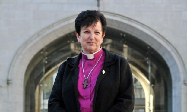 Right Rev Anne Dyer was made Scotland's first female bishop in 2018. Photo: DCT Media