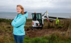 Greyhope Bay founder Fiona McIntyre is delighted that work has finally started on the visitor centre at Torry Battery