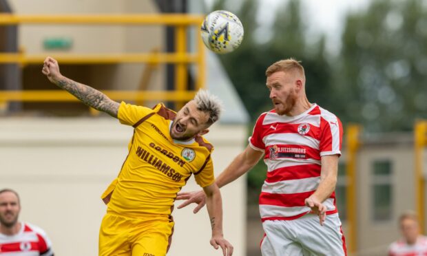 Paul Brindle, left, is looking for Forres Mechanics to return to winning ways against Fraserburgh