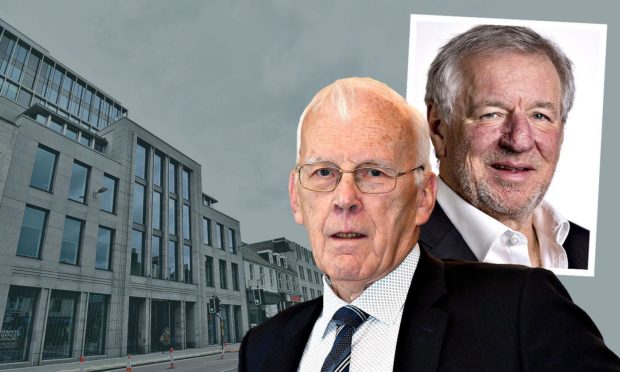 Sir Ian Wood and Martin Gilbert have welcomed Shell's return to Union Street.
