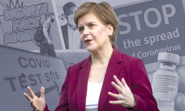 The First Minister updated Scots on the pandemic