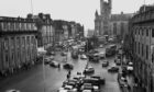 Aberdeen's Castlegate in December 1965 was one of the busiest spots in the city as it was the main bus terminus.