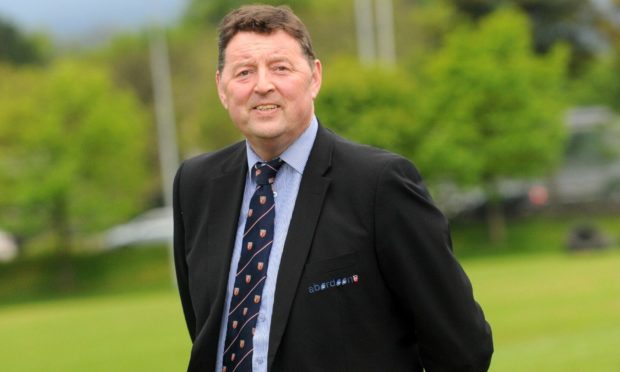 Aberdeen Grammar director of rugby Gordon Thomson.