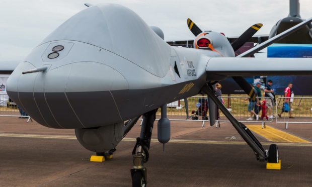 Protector is due to make test flights from RAF Lossiemouth. Photo: Shutterstock