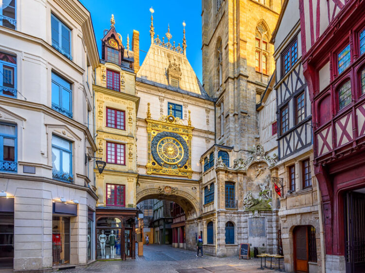 Rouen, capital of Normandy, France