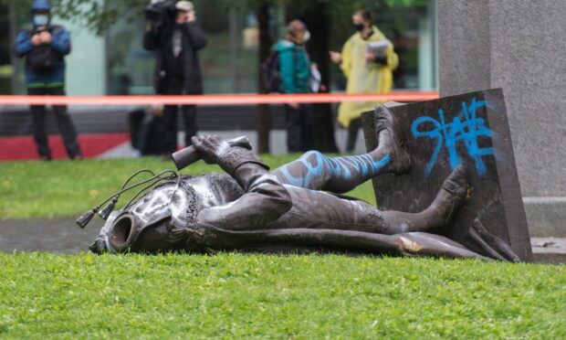 Statues of Sir John A Macdonald have been torn down in protest across Canada (Photo: Canadian Press/Shutterstock)
