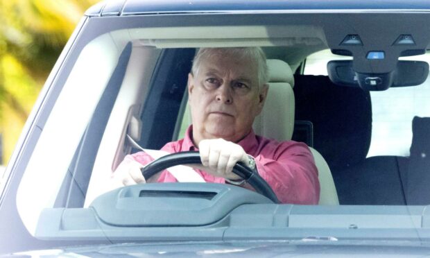 Prince Andrew leaving Windsor Castle recently (Photo: Shutterstock)