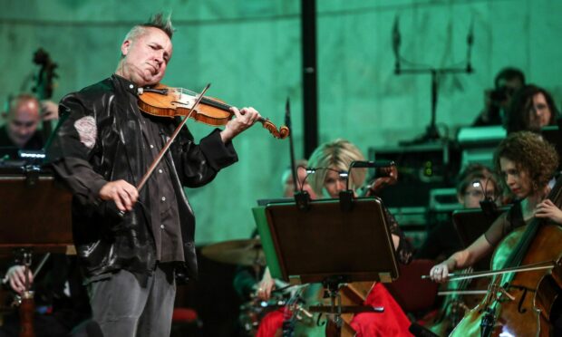 Nigel Kennedy in concert in Warsaw, Poland (Photo: Rafal Guz/EPA/Shutterstock)