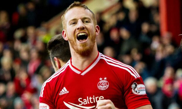 Former Aberdeen striker Adam Rooney.