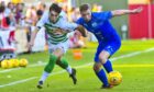 New Peterhead signing Grant Savoury in a pre-season friendly for Celtic.
