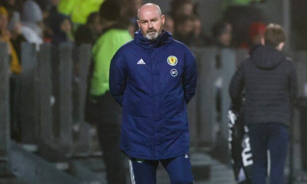 Scotland manager Steve Clarke.