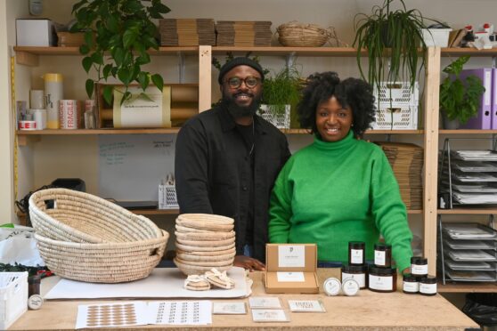 Ebi and Emmanuel launched Our Lovely Goods in a bid to bring authentic products from Nigeria to Aberdeen.