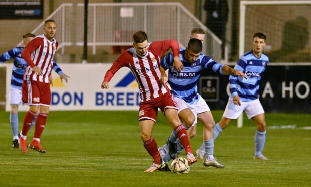 Formartine lost 4-1 to Banks o' Dee in the Evening Express Aberdeenshire Cup final