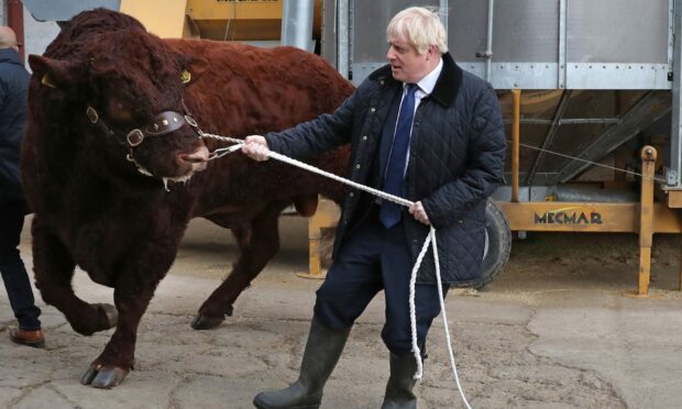 The farming sector is losing faith in Boris Johnson (Photo: PA)
