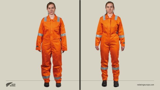 women's PPE standards offshore, Supplied by Red Wing