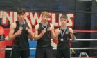 Kingwells Boxing Club left to right Ben Paterson, Daniel Carrol, Miles Robertson.