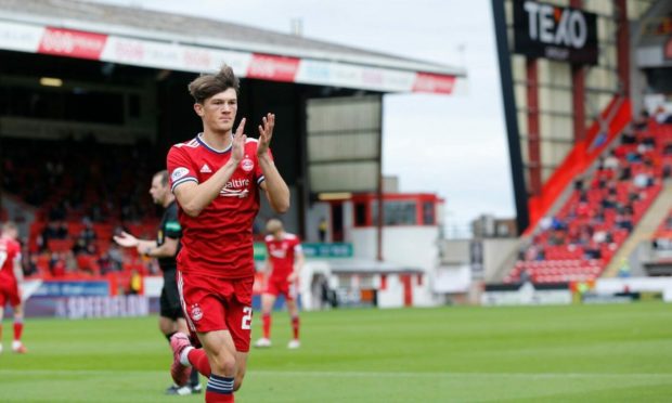 Aberdeen's Calvin Ramsay has impressed for the first team since making a break-through.