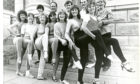 1984: Cast members from Guys and Dolls put their best foot forward