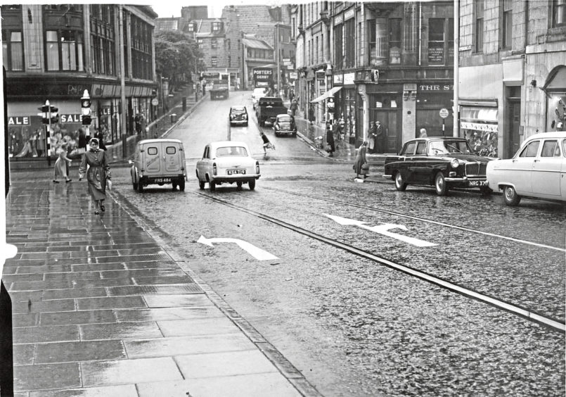 1960: Schoolhill, Aberdeen.