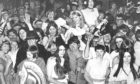 Part of the large crowd who had a great time at the 1969 Arts Ball held at the Beach Ballroom, Aberdeen