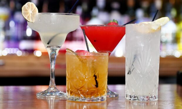 Indulge in classic and seasonal cocktails at Kintore pub, The Square.