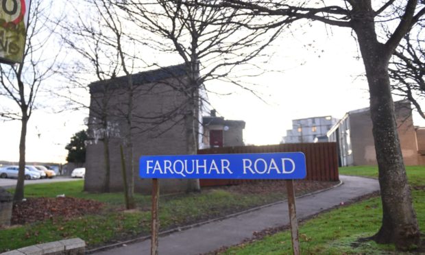 The incident happened at an address on Farquhar Road.