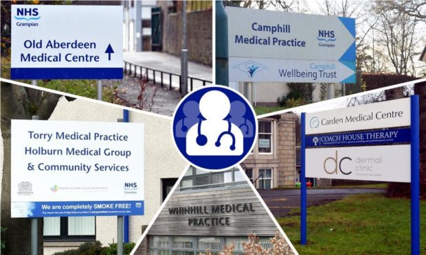New management contracts are to be signed at five Aberdeen GP practices: Camphill, Carden, Old Aberdeen, Torry and Whinhill.