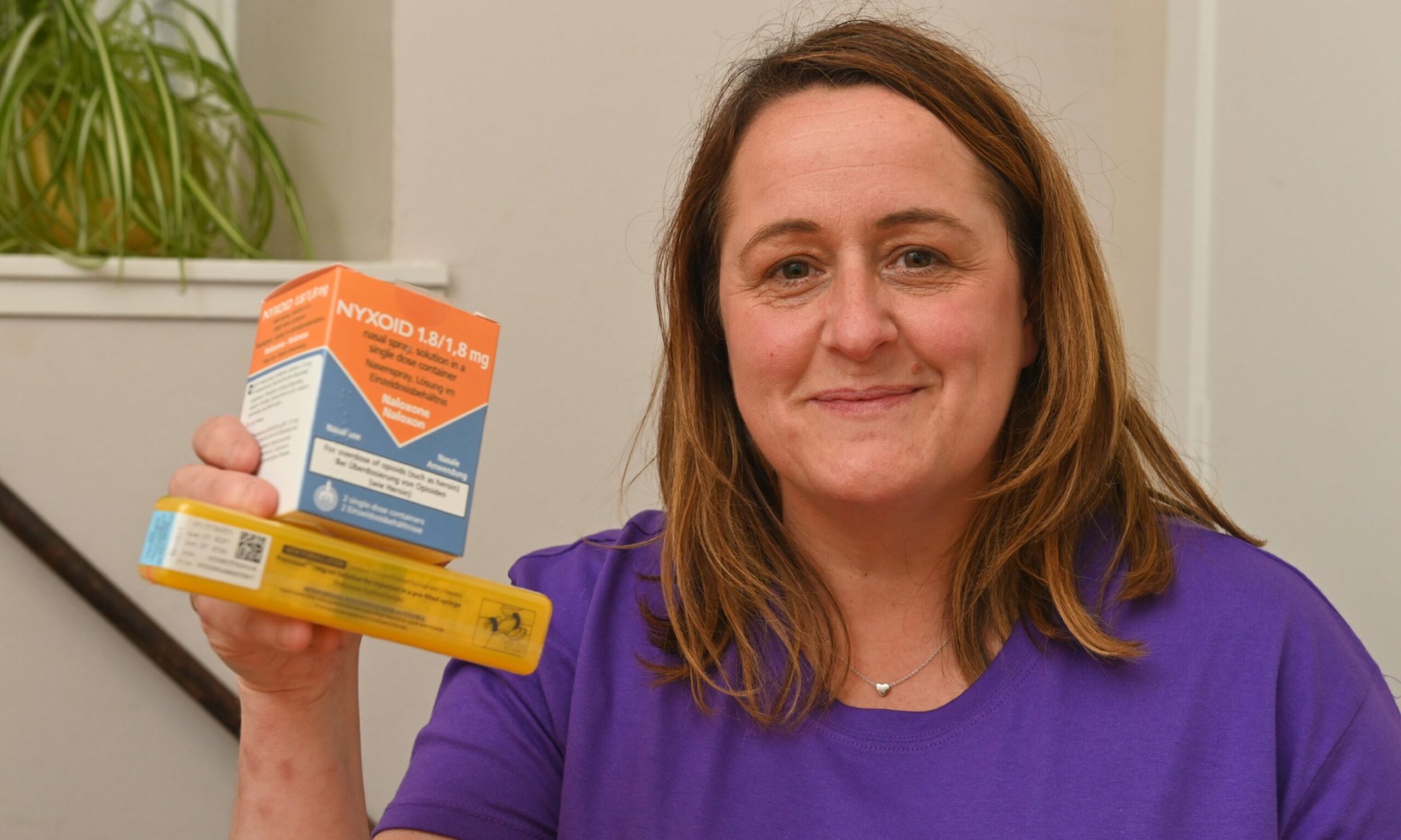 Naloxone can come in the form of a Prenoxad injection or Nyxoid nasal spray. Picture by Kenny Elrick.