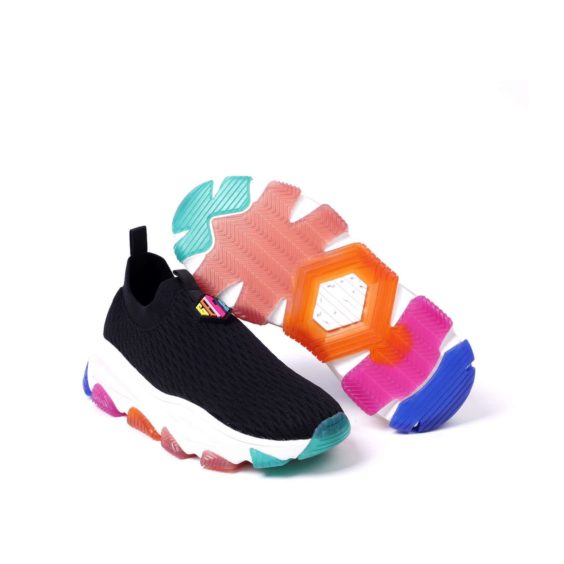 knit sneakers