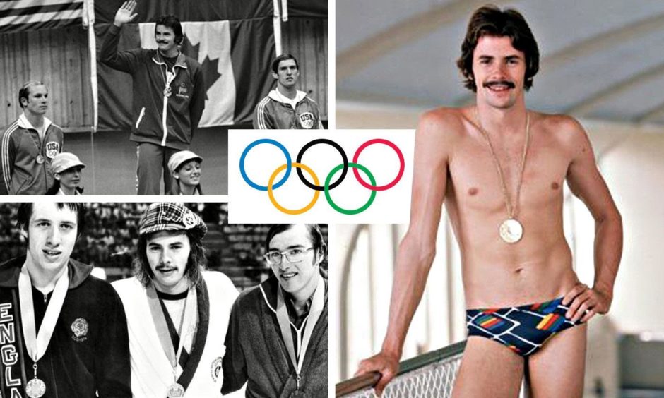 Aberdeen swimmer David Wilkie won a gold medal for 200-metre breaststroke at the Montreal Summer Olympics in 1976.