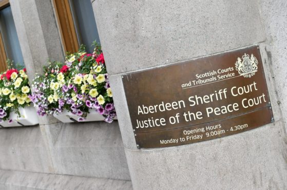 Aberdeen Sheriff Court.