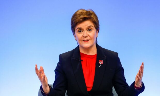 First Minister Nicola Sturgeon said the SNP plans to relaunch its campaign for Scottish independence in spring 2022