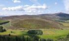 Glen Dye in Aberdeenshire, including the famous summit of Clachnaben. Photograph Credit: LandFor.