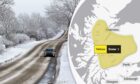 yellow warning for snow