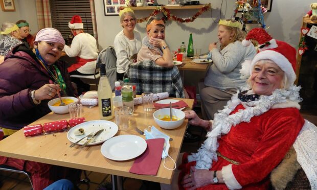 Hope Kitchen has stayed open throughout the Christmas period spreading cheer to people in Oban.