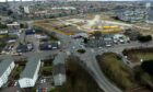 Aerial shots of the Haudagain roundabout taken in March 2020. A sixth delay in the completion of the project has now been confirmed. Picture by Kenny Elrick/DCT Media.