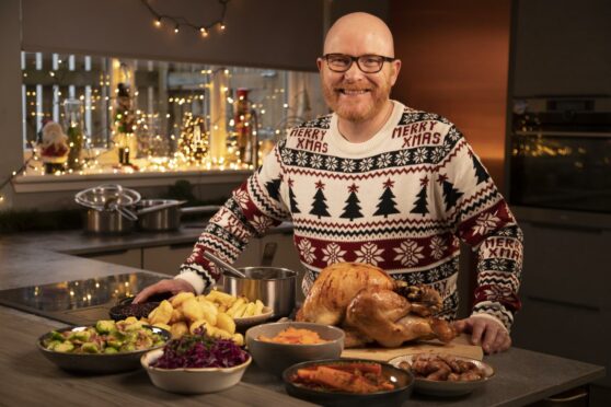 Scotland's National Chef Gary Maclean and christmas dinner