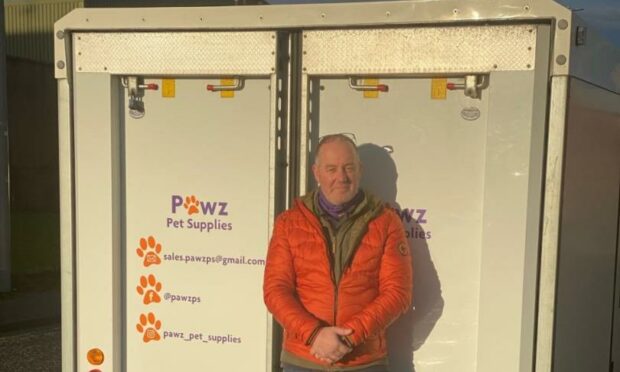 Steve Bruce owner of Pawz Pet Supplies