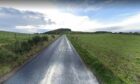 The crash happened on the B993 near Monymusk.