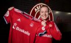Aberdeen Women have announced the signing of striker Hannah Stewart. Supplied by Aberdeen FC.