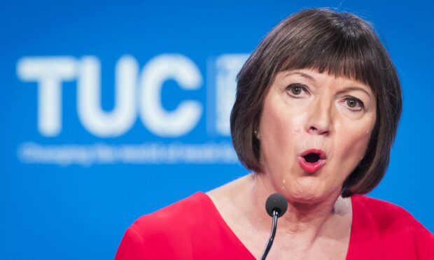 UC general-secretary Frances O’Grady says working people should get a "fair share" of company's success.